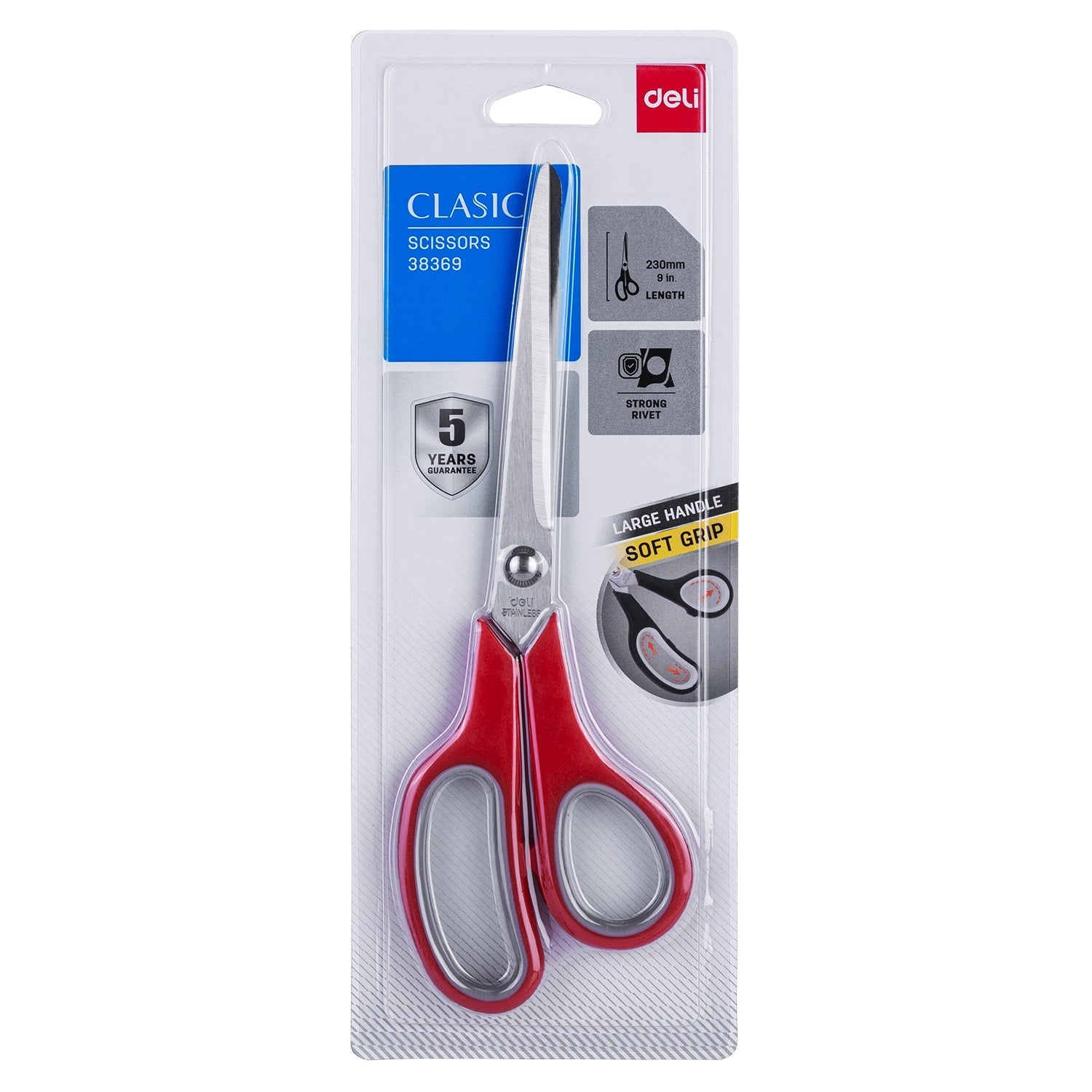 DELI OFFICE SCISSOR 9"