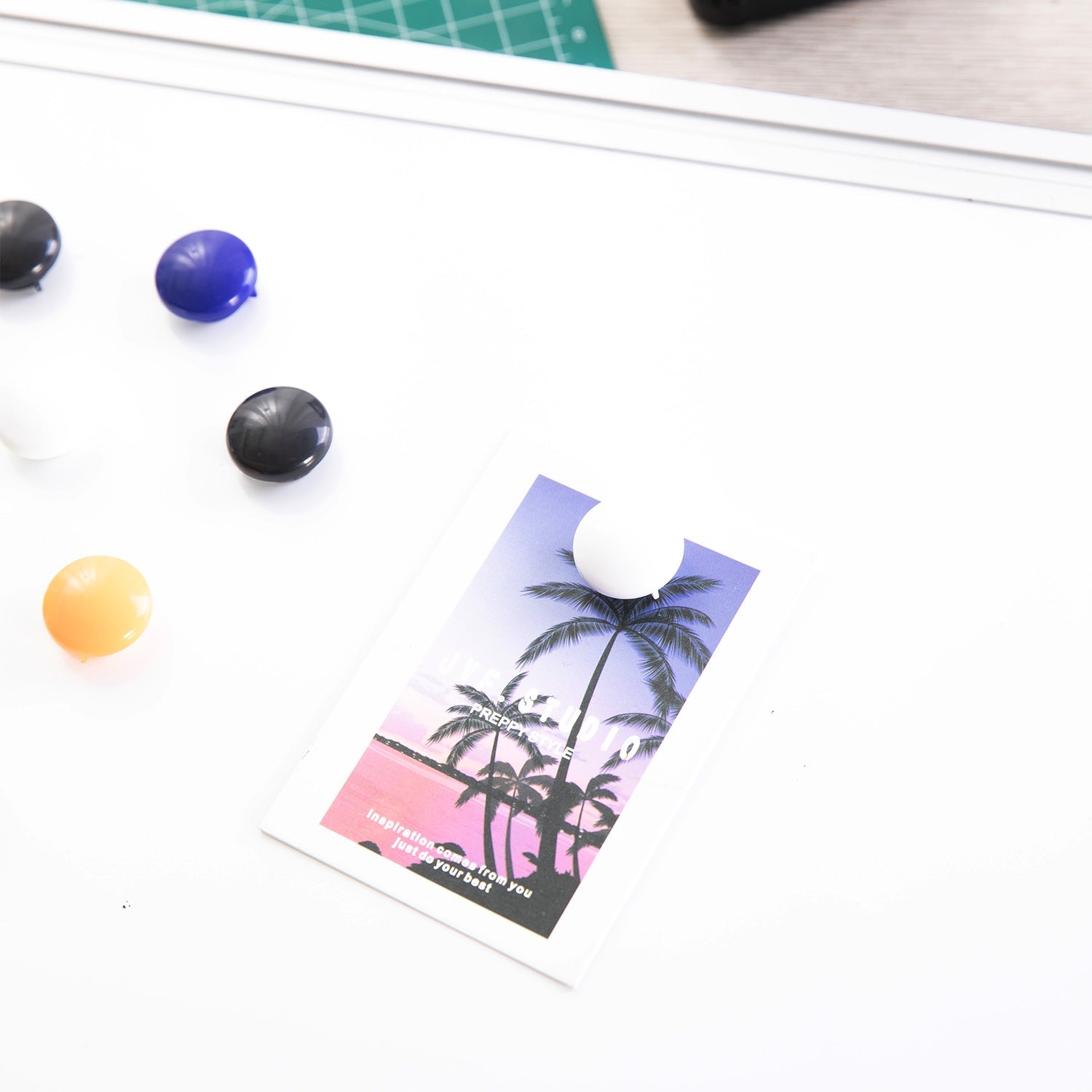 DELI WHITEBOARD MAGNET 20MM 12'S IN BLISTER