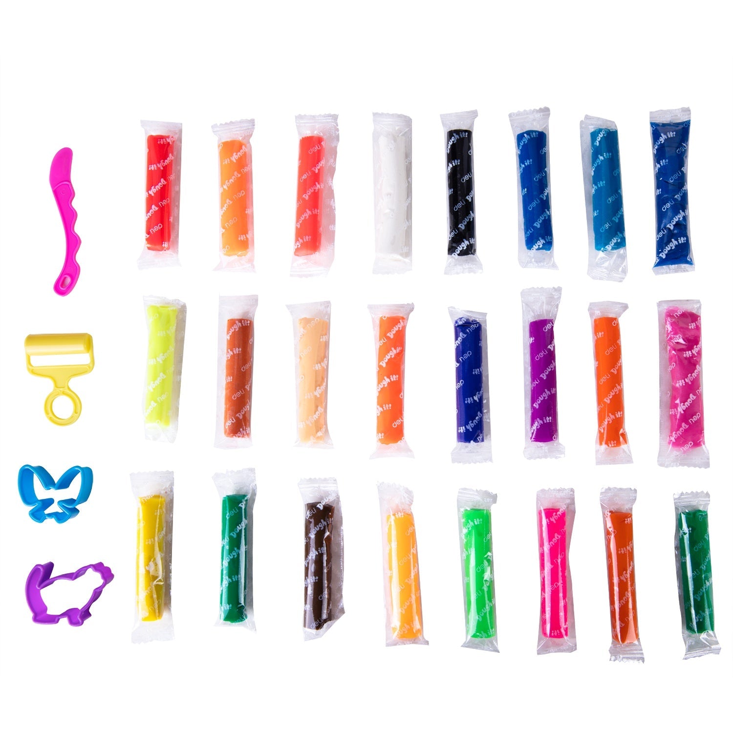 DELI PLAY DOUGH 24 COLOR