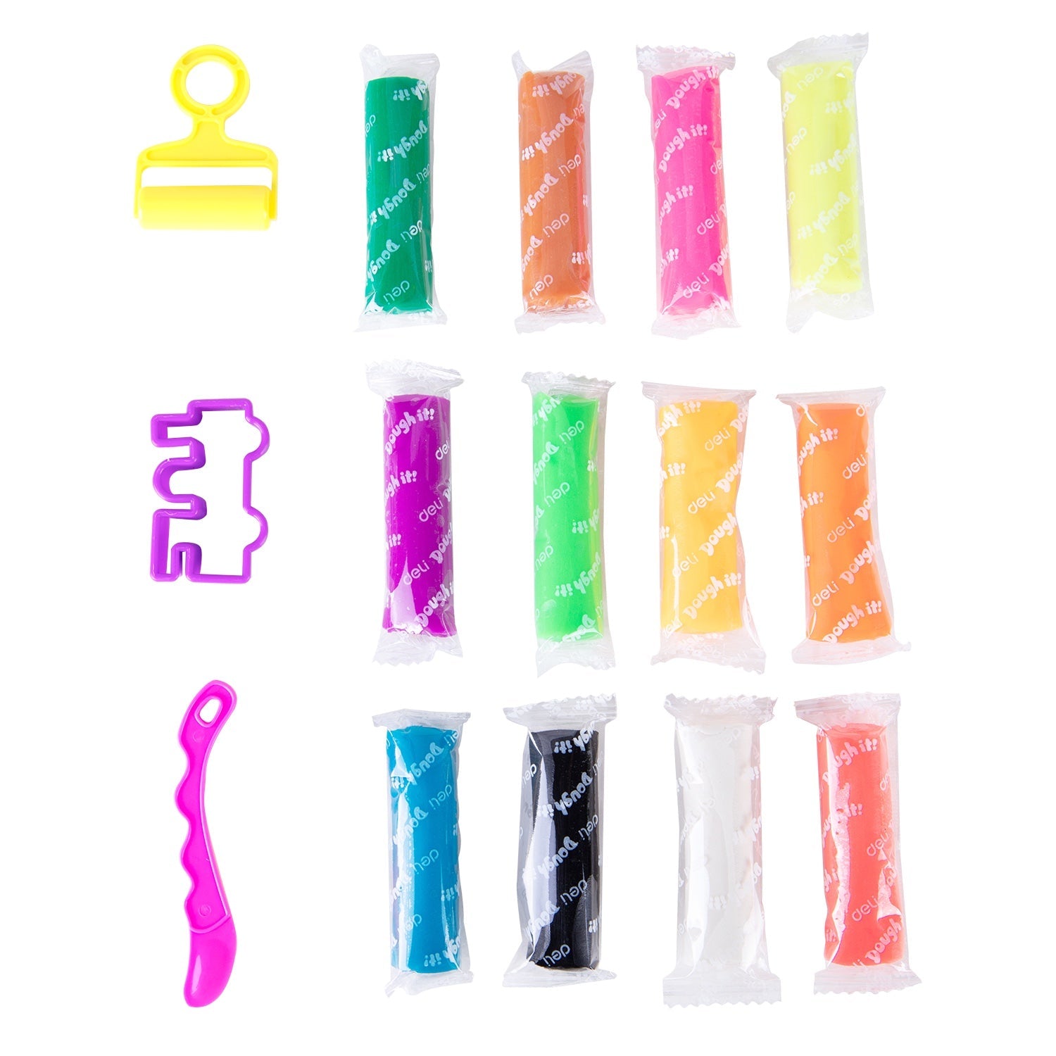 DELI PLAY DOUGH 12 COLOR