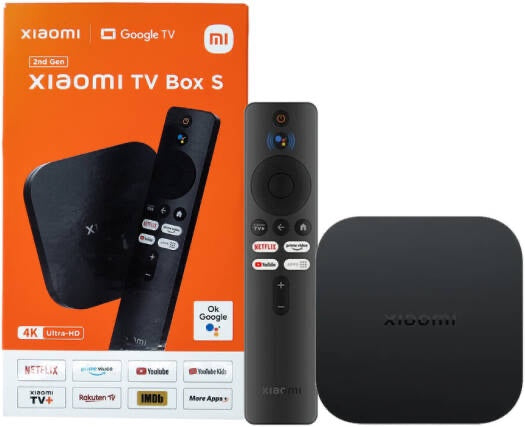 Xiaomi TV Box S Android 2nd Gen 4K Ultra HD MDZ-28-AA – Black