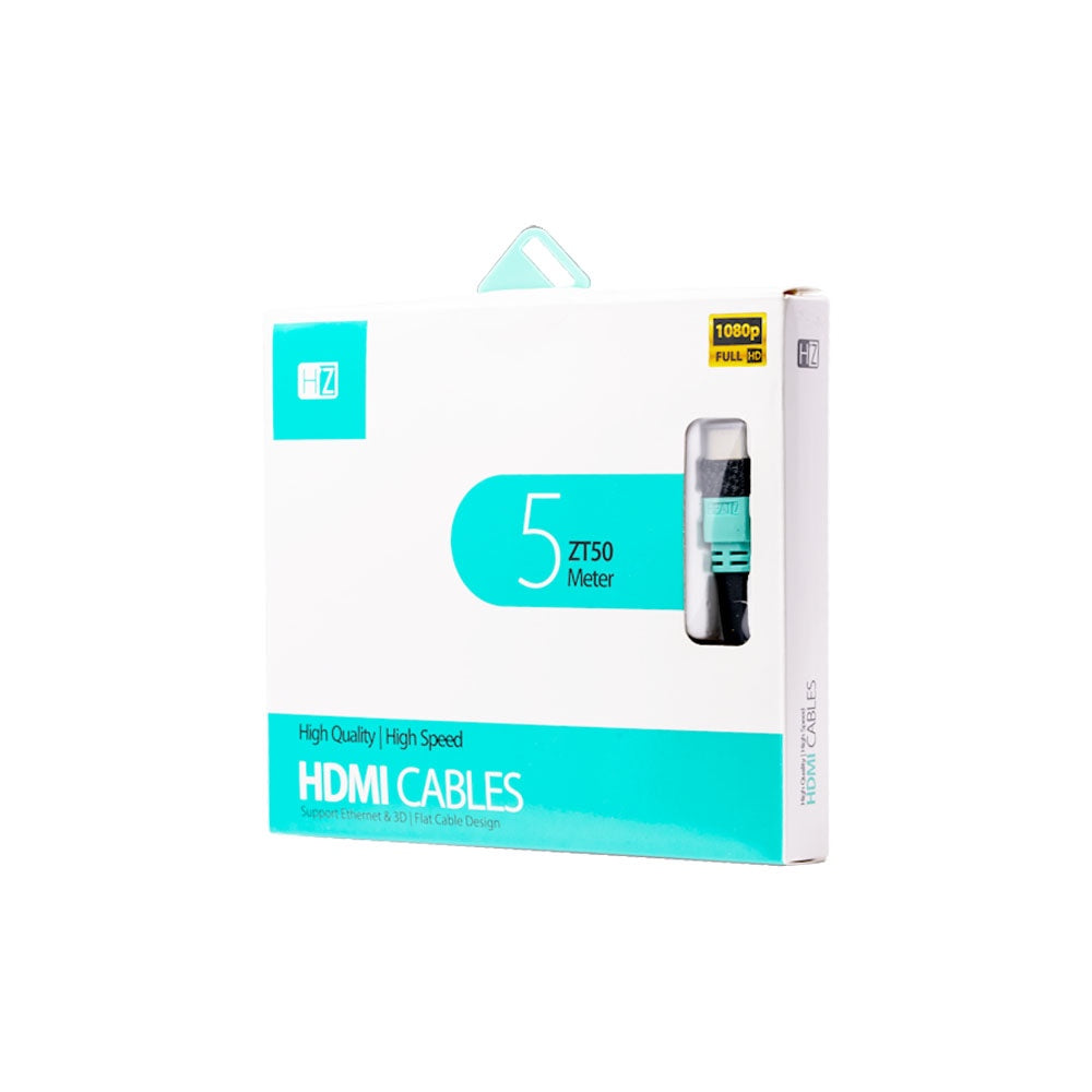 Hdmi Cable Heatz Zt50 5mtr flat