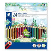 Noris Colour Pencils - 24 Assorted Colours STAEDTLER 185 C24