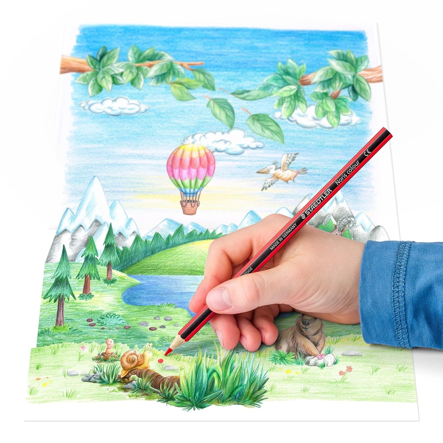 Noris Colour Pencil - 36 Assorted Colours STAEDTLER 185 CD36