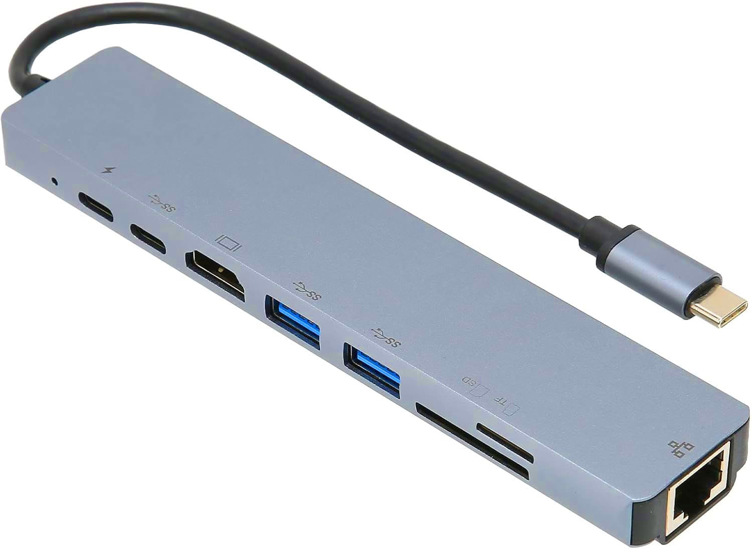 Usb Hub Heatz Zt80 Type C Adapter (10 In1)