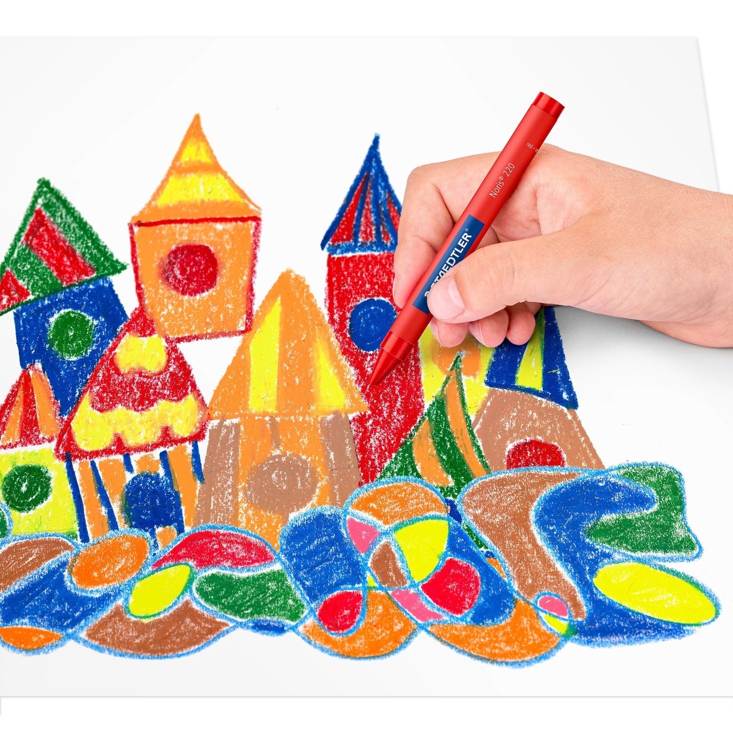 Noris Club Wax Crayon Set Multicolor Staedtler-2200-NC24