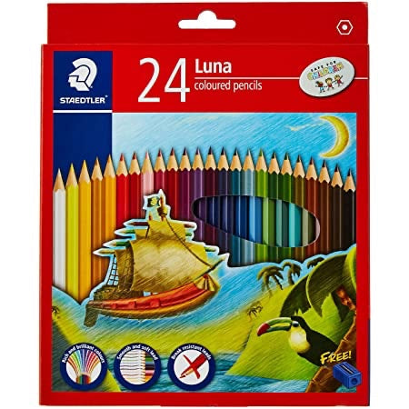 LUNA COLOR PENCILS 24 COLORS ST-136-LC24 STAEDTLER