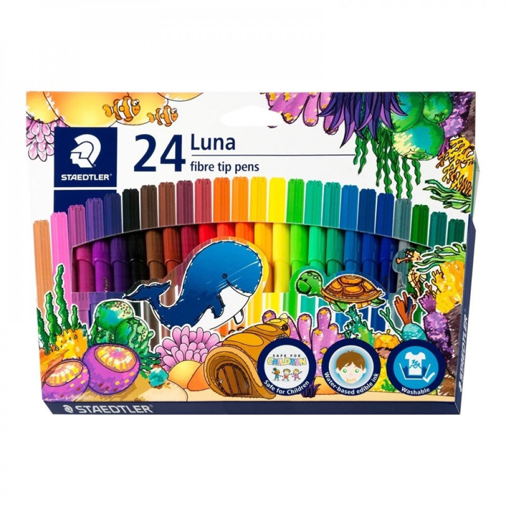 Luna Fibre-Tipped Pen 24col ST-327-LWP24 Staedtler