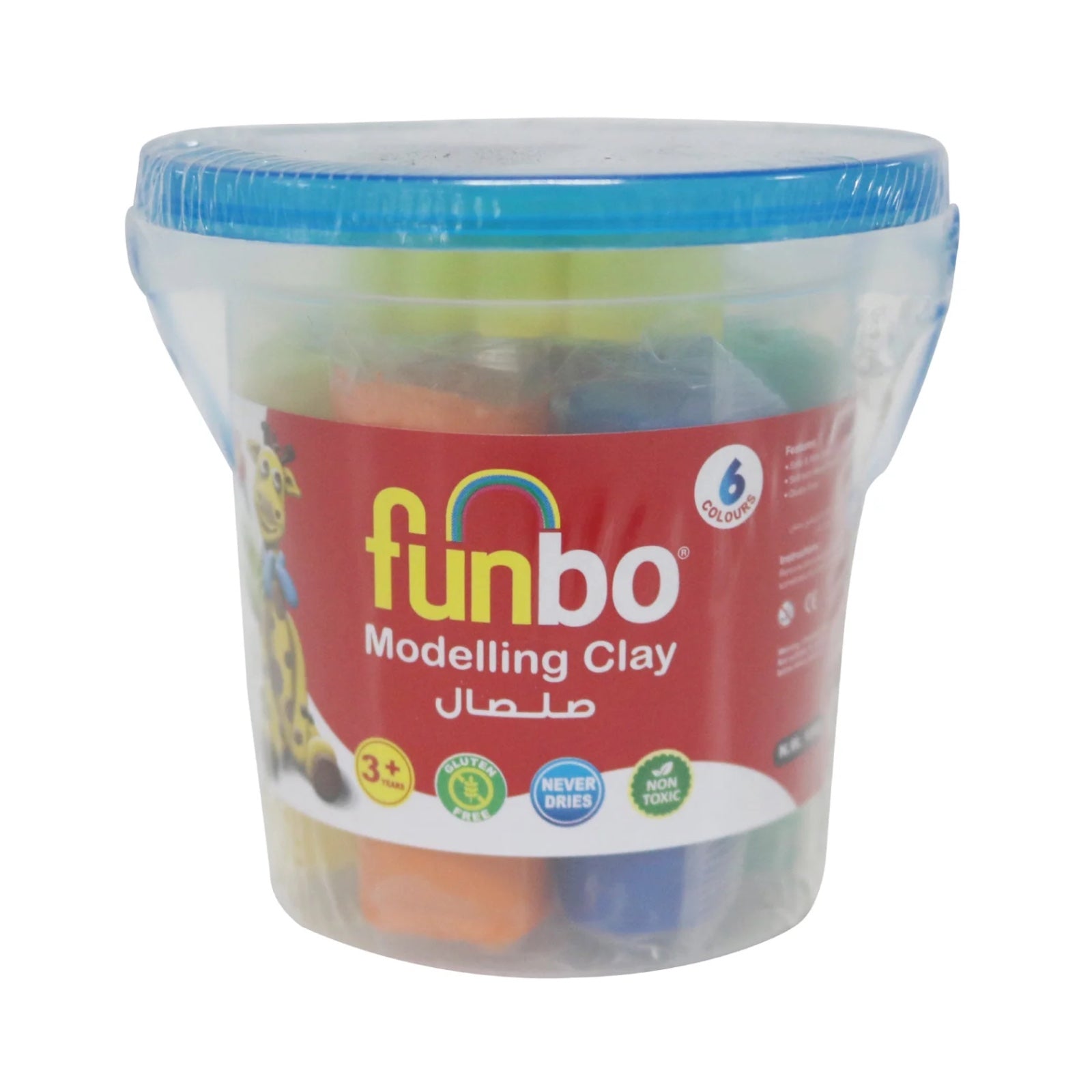  M.Clay 100g 6CIrs+3Mld Cutters in Bucket FO-MC-100-6+3M
