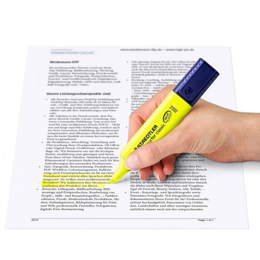 ST-364-WP04 Textsurfer Highlter Wit=4col  Staedtler