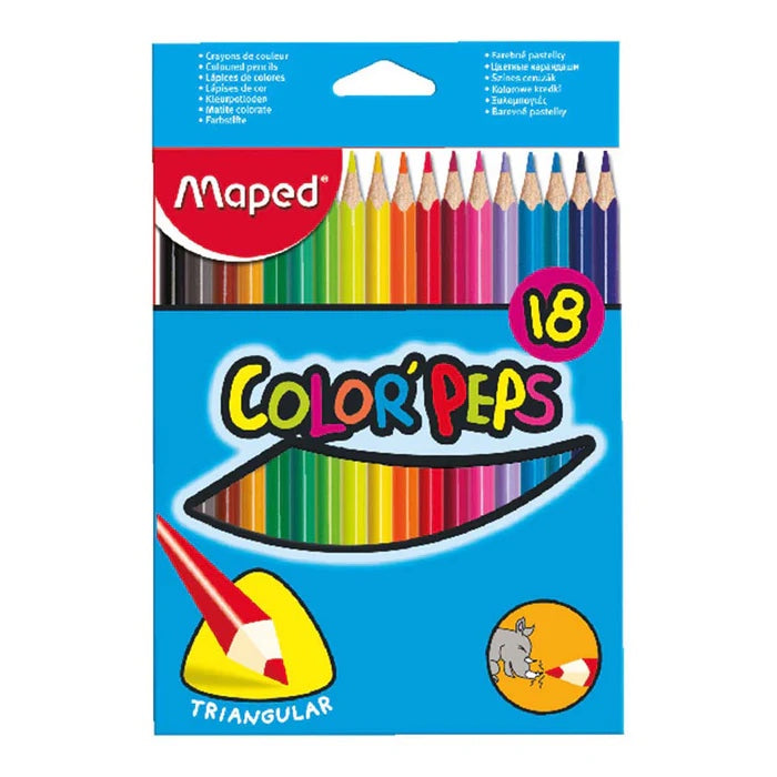 Color Peps Pencils 18 Col Set MD-183218