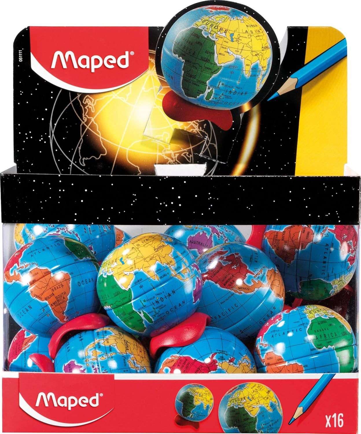 Sharpner 1Hole Globe Dsp=16 MD-051111