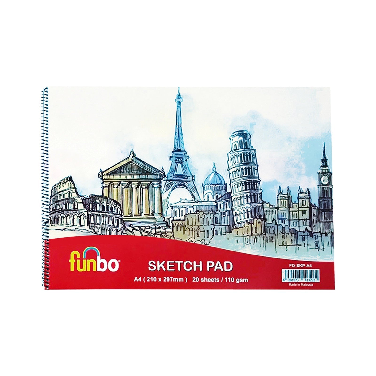 Sketch Pad A4 110 gsm, 20 shts FO-SKP-A4