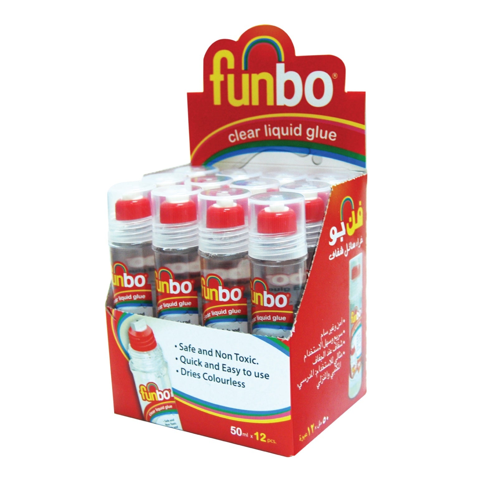 Clear Liquid Glue 50 ml BX= 12 EA FO-GL-50