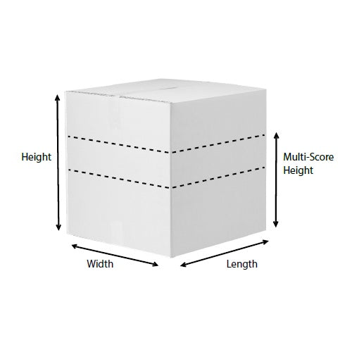  CARTON BOX WHITE (s) 45X45X45CM