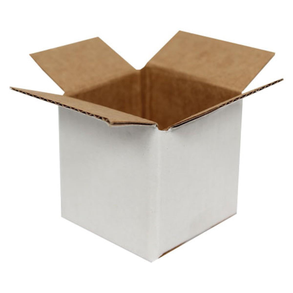  CARTON BOX WHITE (M) 50X50x50CM