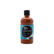 Acrylic Colour Signature 500ml Burnt Sienna Paint Bottle – Premium Art Supply in Qatar