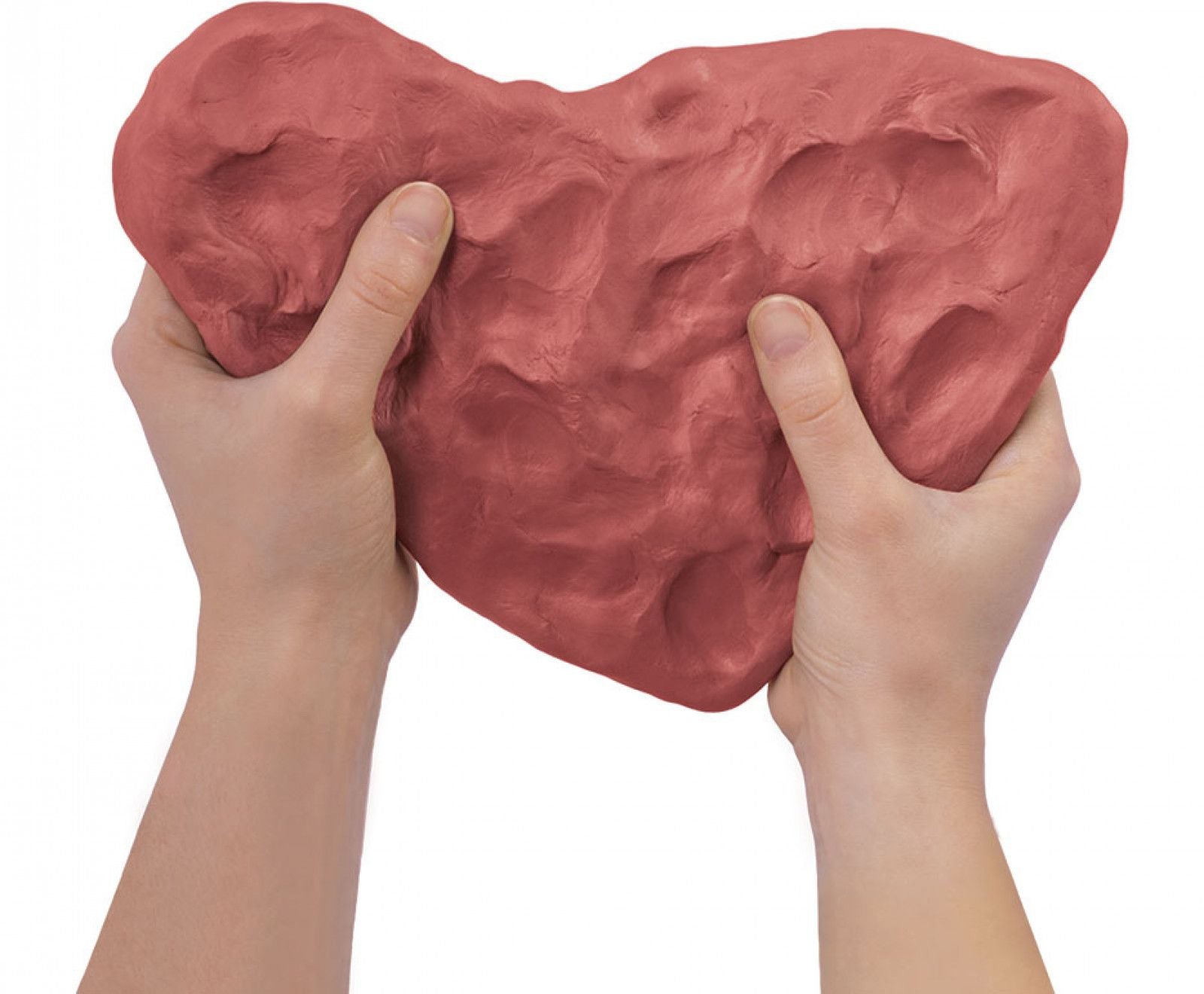 AIR DRY CLAY Air-Hardening Modeling Clay 1000 g Terracotta