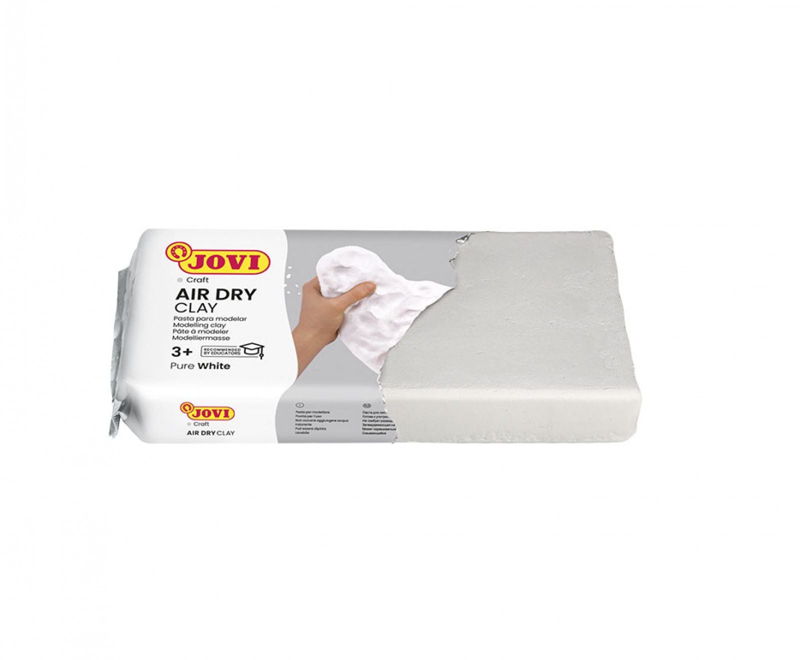 AIR DRY CLAY - 500 g White Air-Dry Modeling Clay