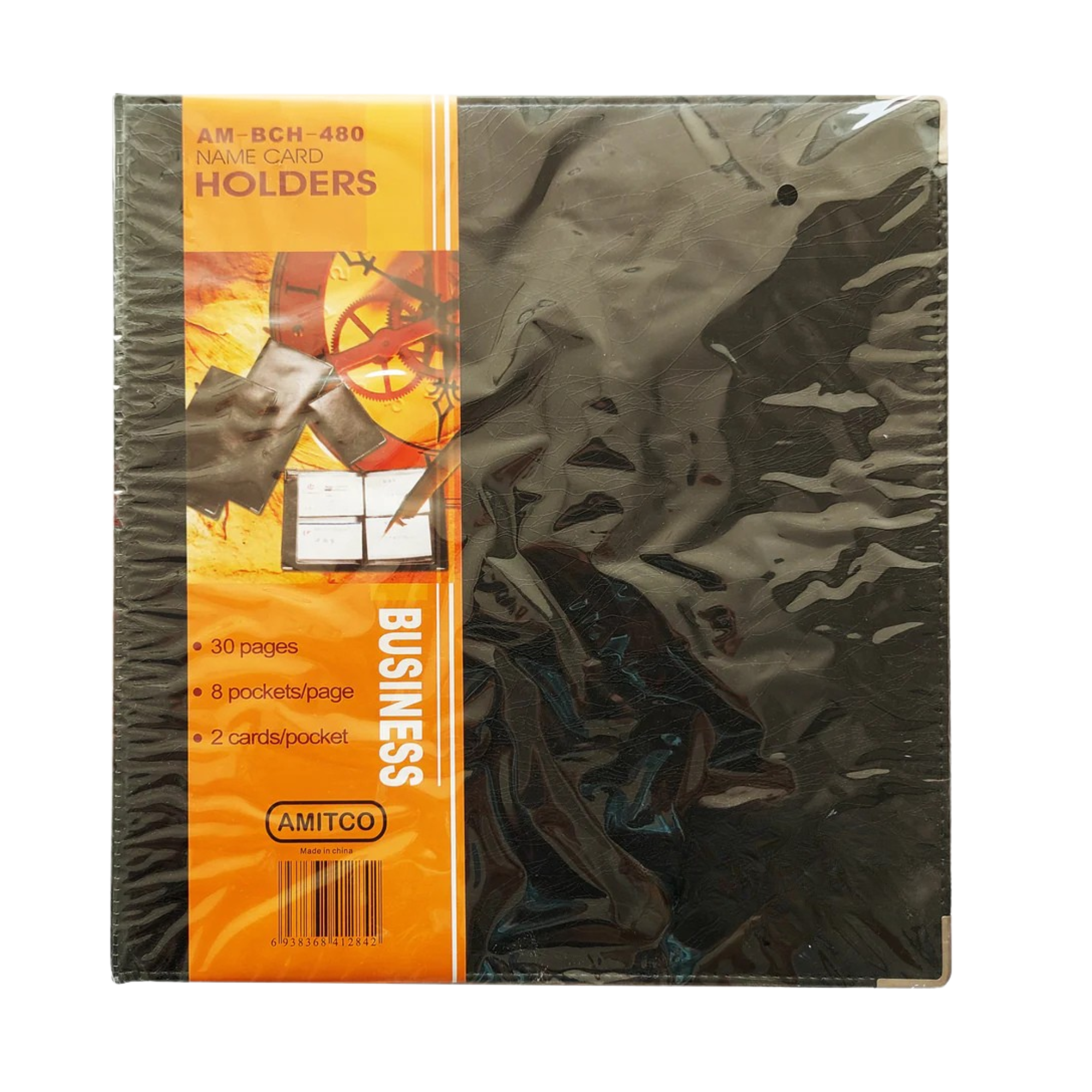 Amitco Name Card Holder 180 Cards – Professional Organizer Qatar