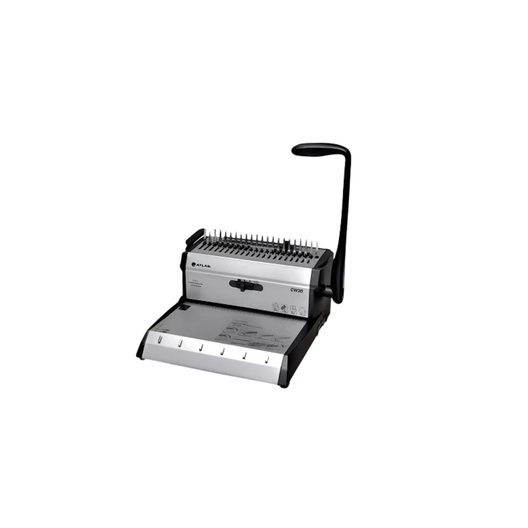 Atlas AS-BM-CW3B 2-in-1 Binding Machine – Comb and Wire Binder in Qatar