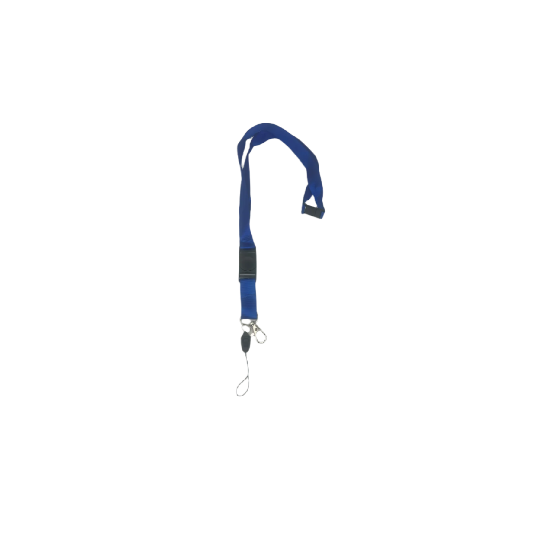 Blue lanyard for ID badges in Qatar