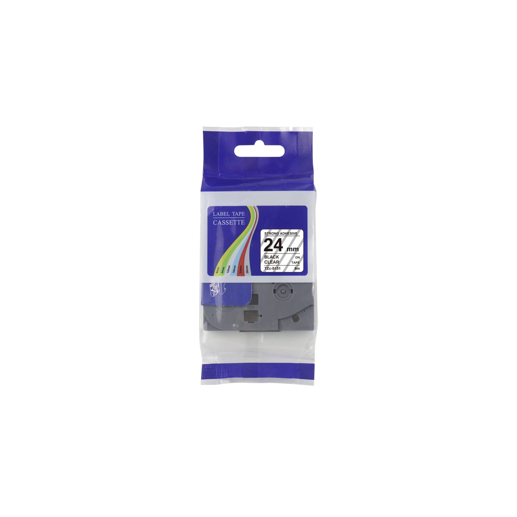 Durable compatible Brother TZC-151 label tape for office and home use