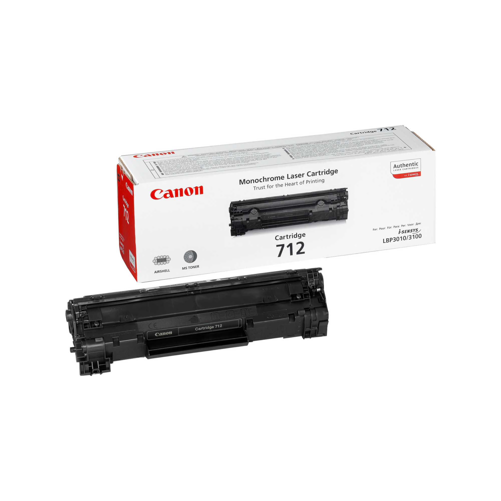Original Canon 712 Toner Cartridge – Sharp Prints and Fast Delivery
