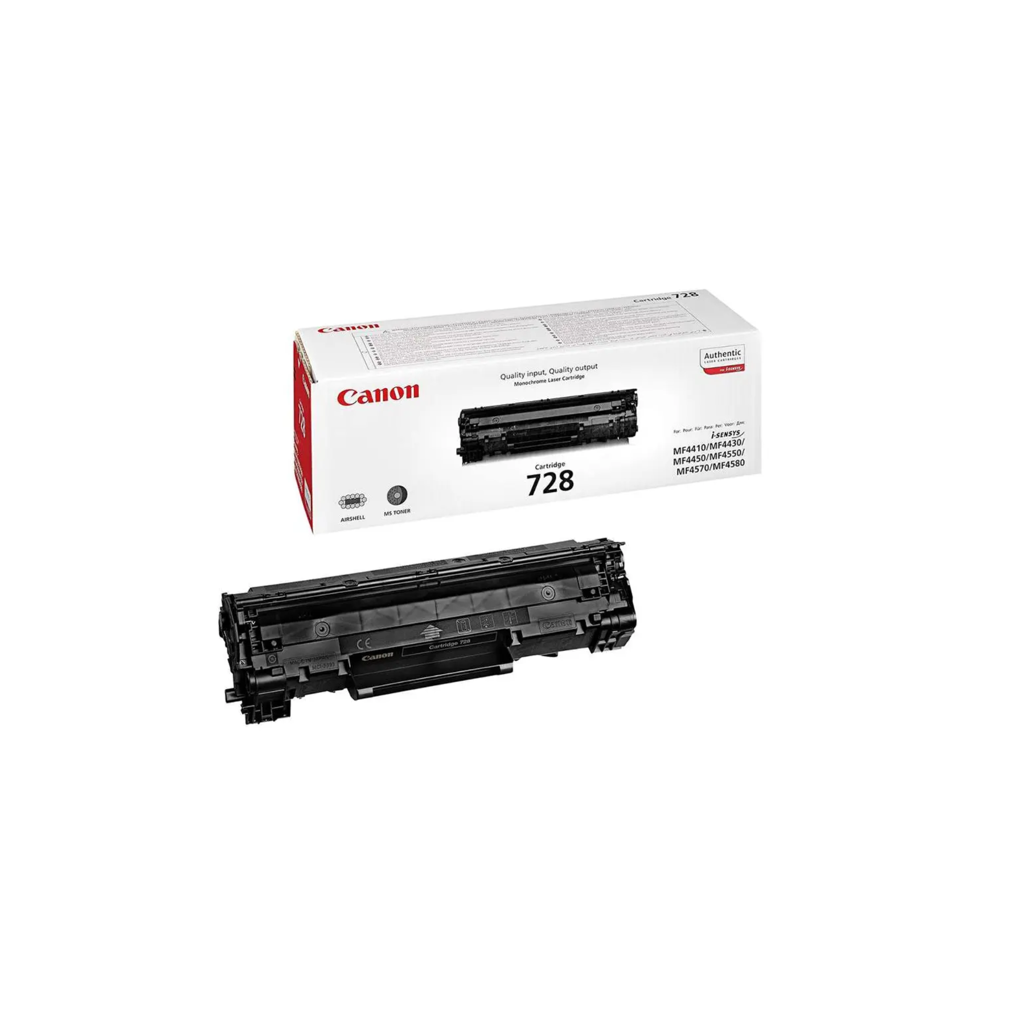 Canon 728 Black Toner Cartridge – Original for i-SENSYS printers