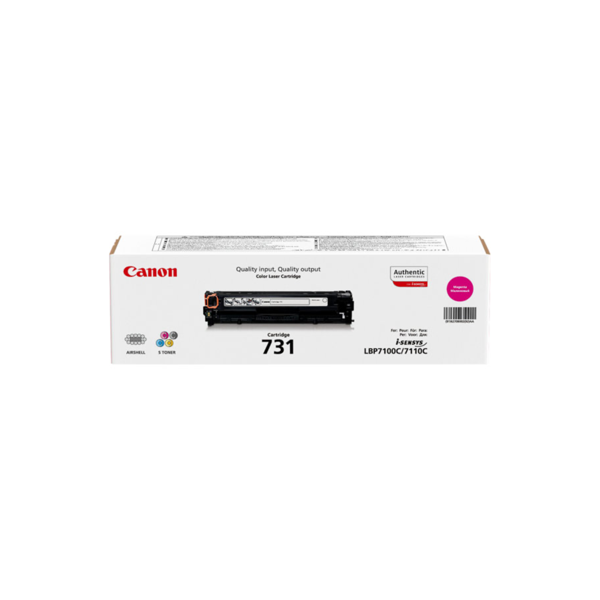 Buy Genuine Canon 731M Magenta Toner Online in Qatar