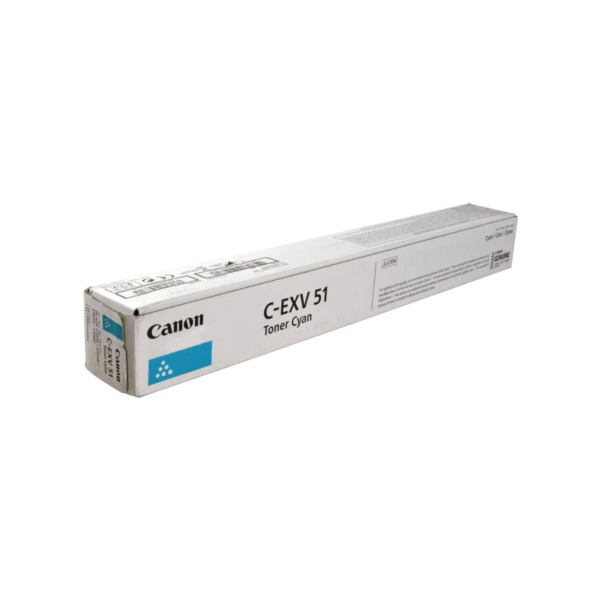 Buy Canon C-EXV 51C Cyan Toner Cartridge Online in Qatar
