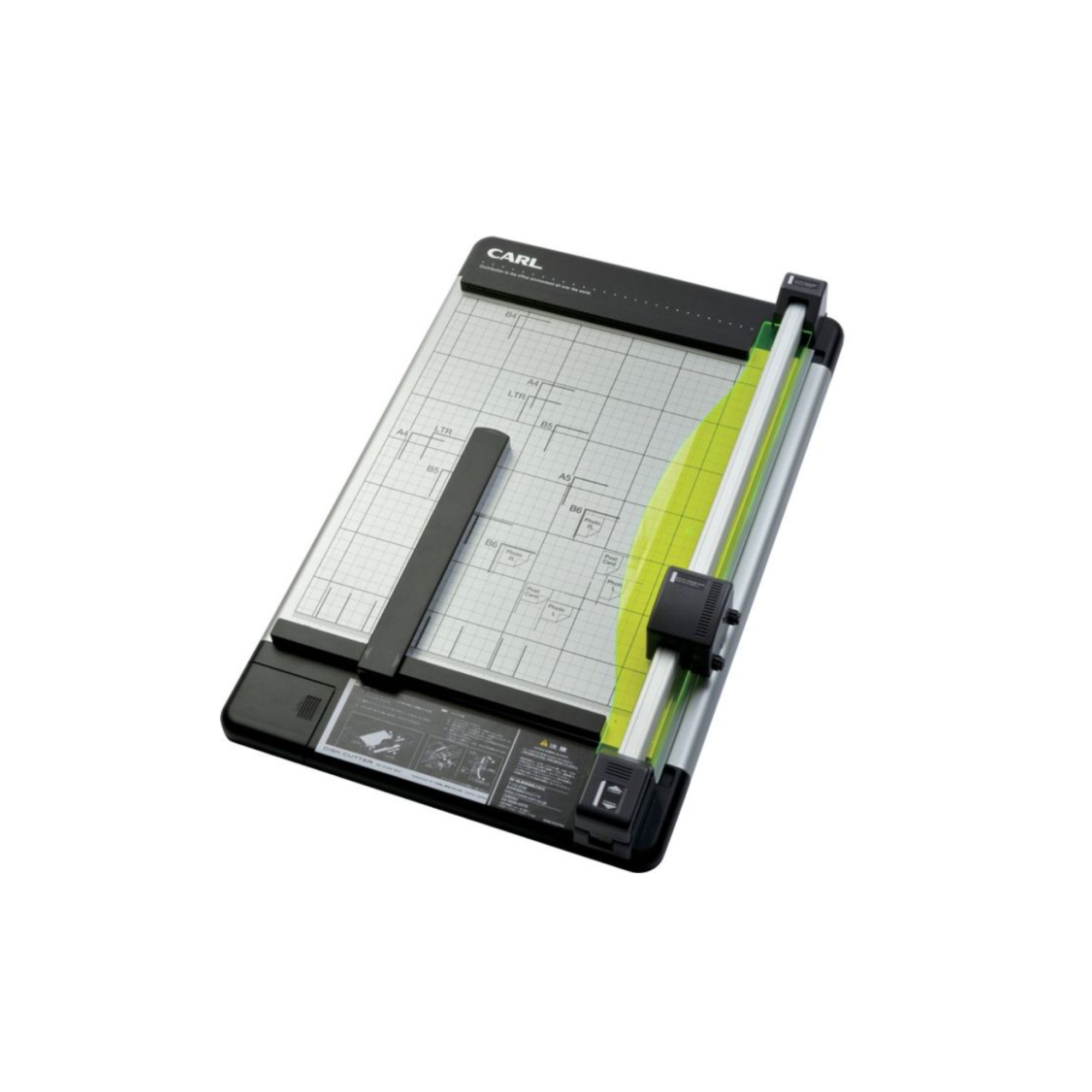 Carl DC-230N A3 Disk Cutter with luminous paper presser and dual blades, available in Qatar