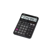 Casio DJ-120D Plus 12-digit desktop calculator in black for Qatar