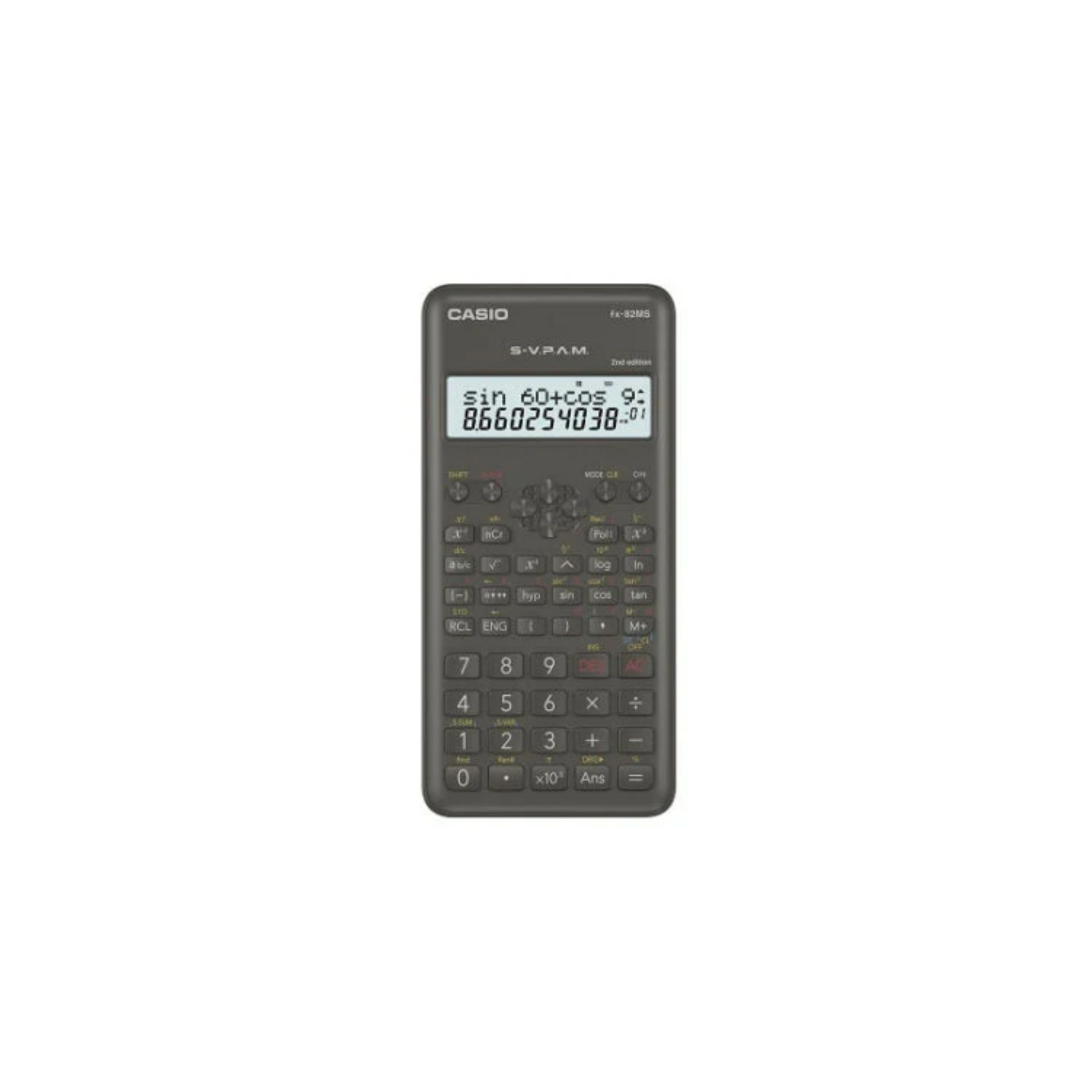 Casio fx-82MS 2nd Edition scientific calculator with 240 functions