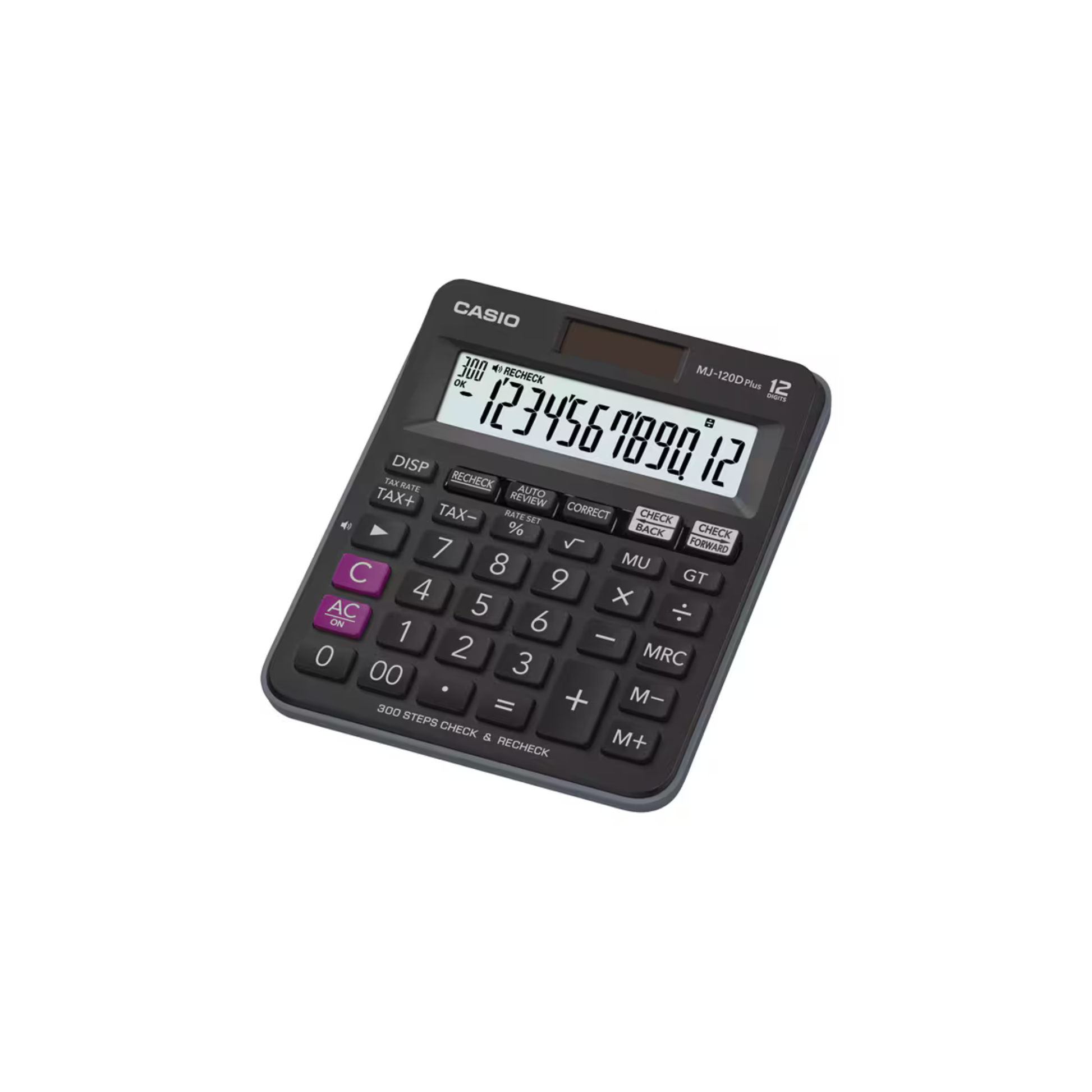 Casio MJ-120D Plus 12-digit check calculator for office use in Qatar
