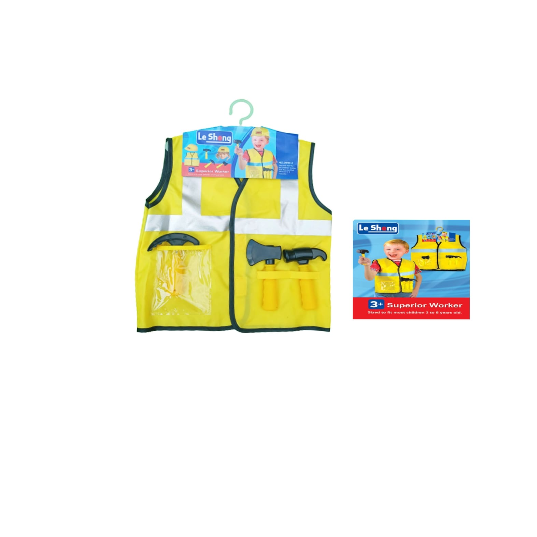 Construction worker dress-up outfit for children in Qatar