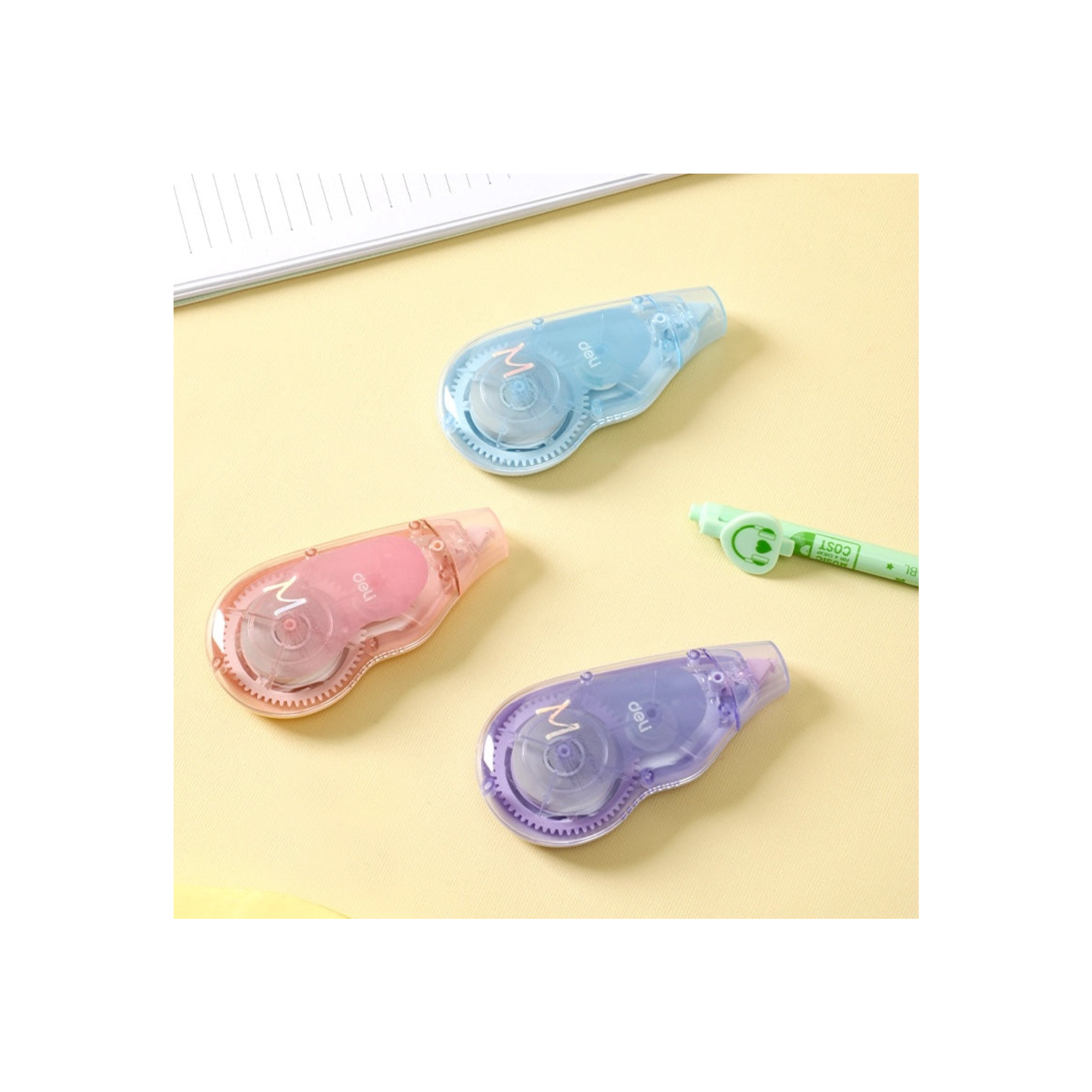 DELI Correction Tape Mute Function