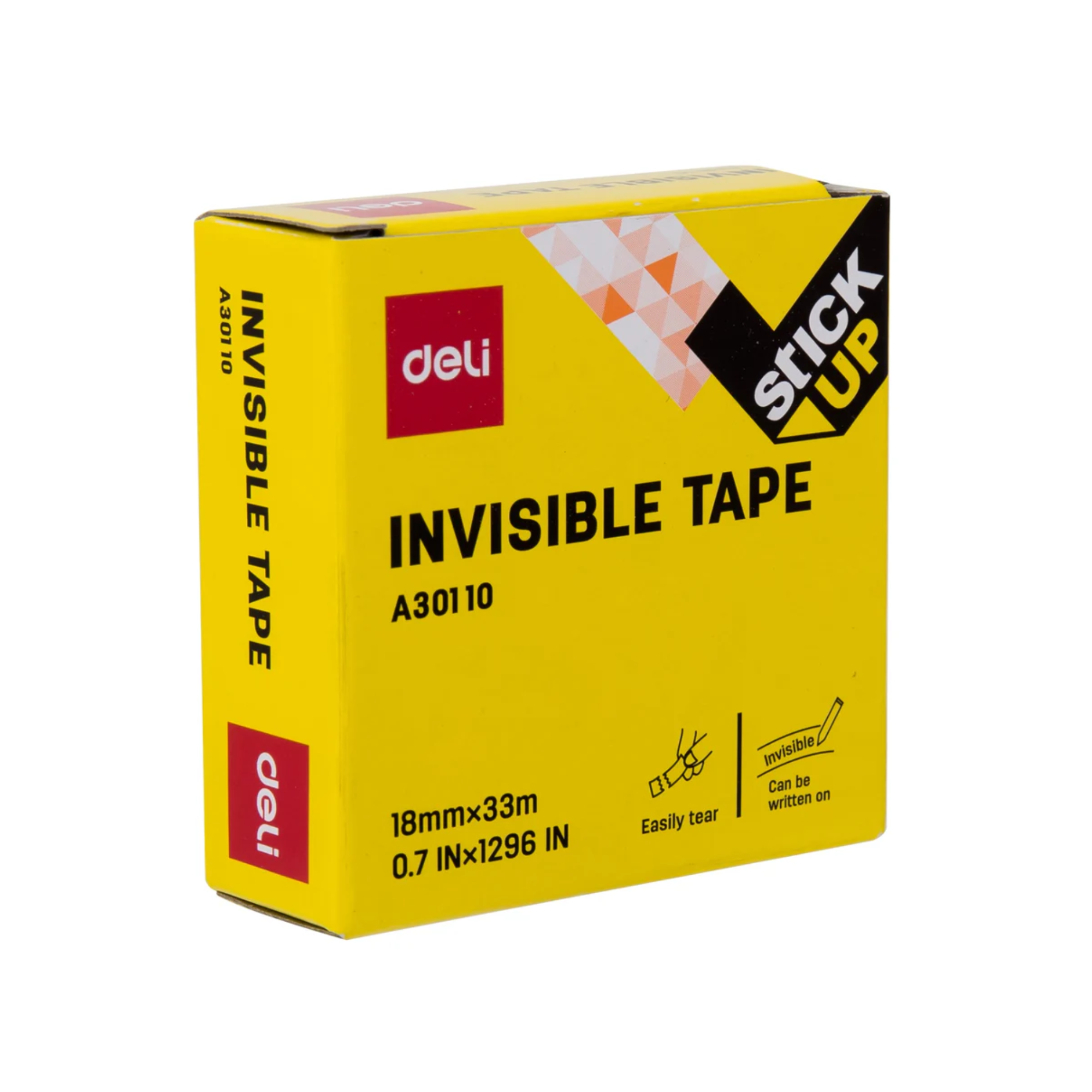 Deli invisible tape 18mm for office and school use in Qatar