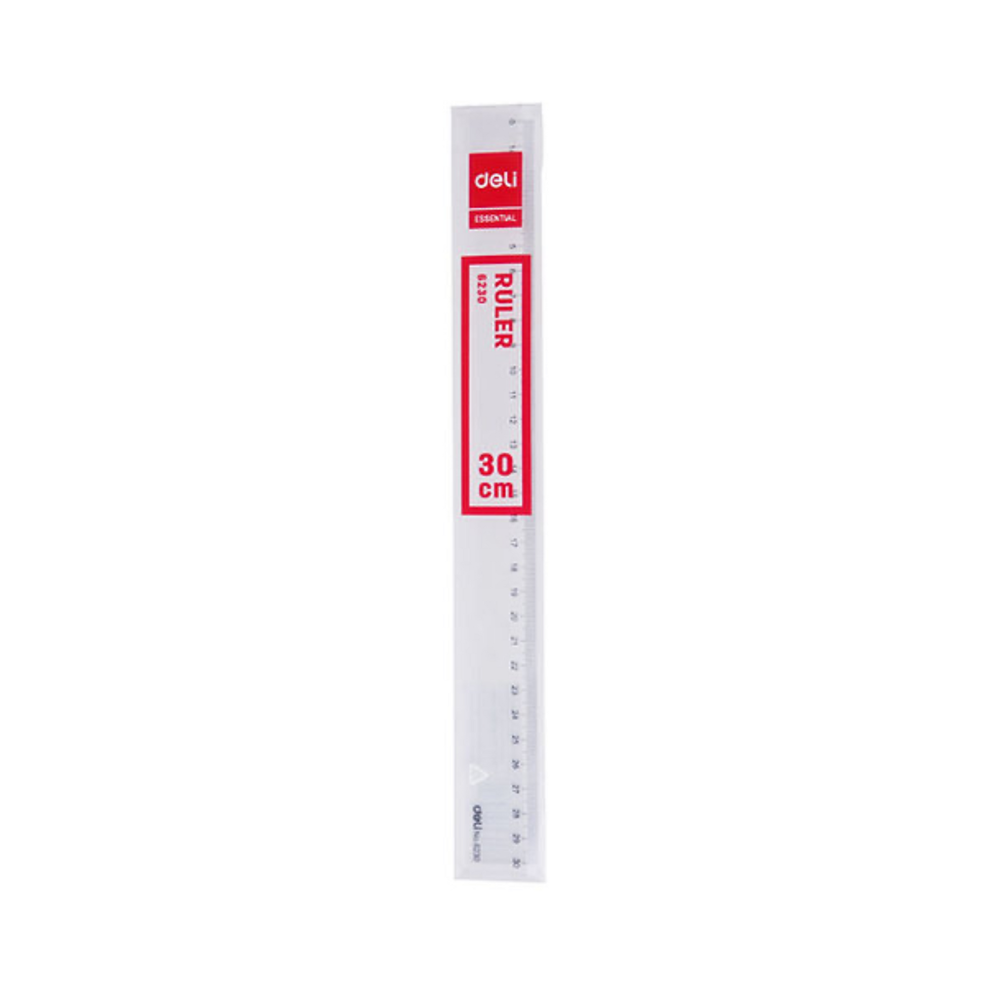 Deli 30cm Transparent Ruler for Students and Offices in Qatar