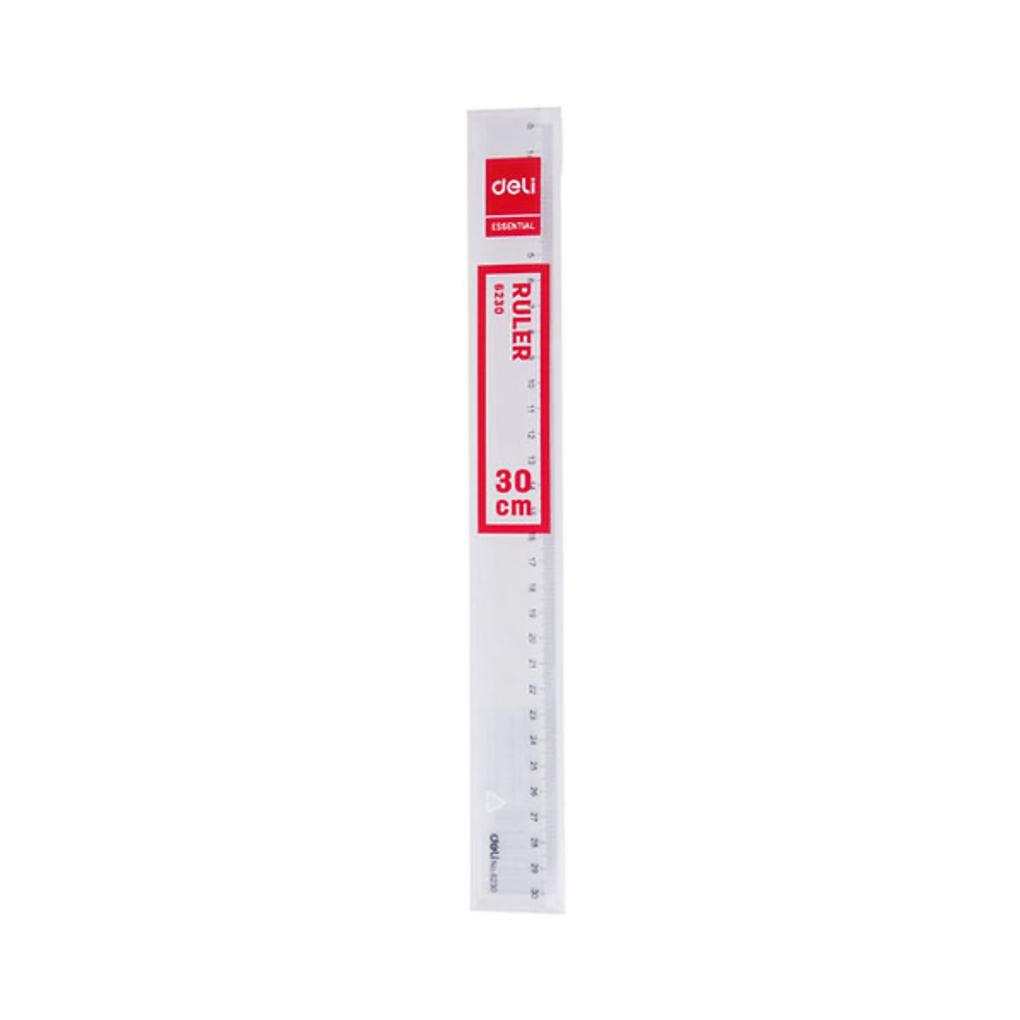 Deli 30cm Transparent Ruler for Students and Offices in Qatar