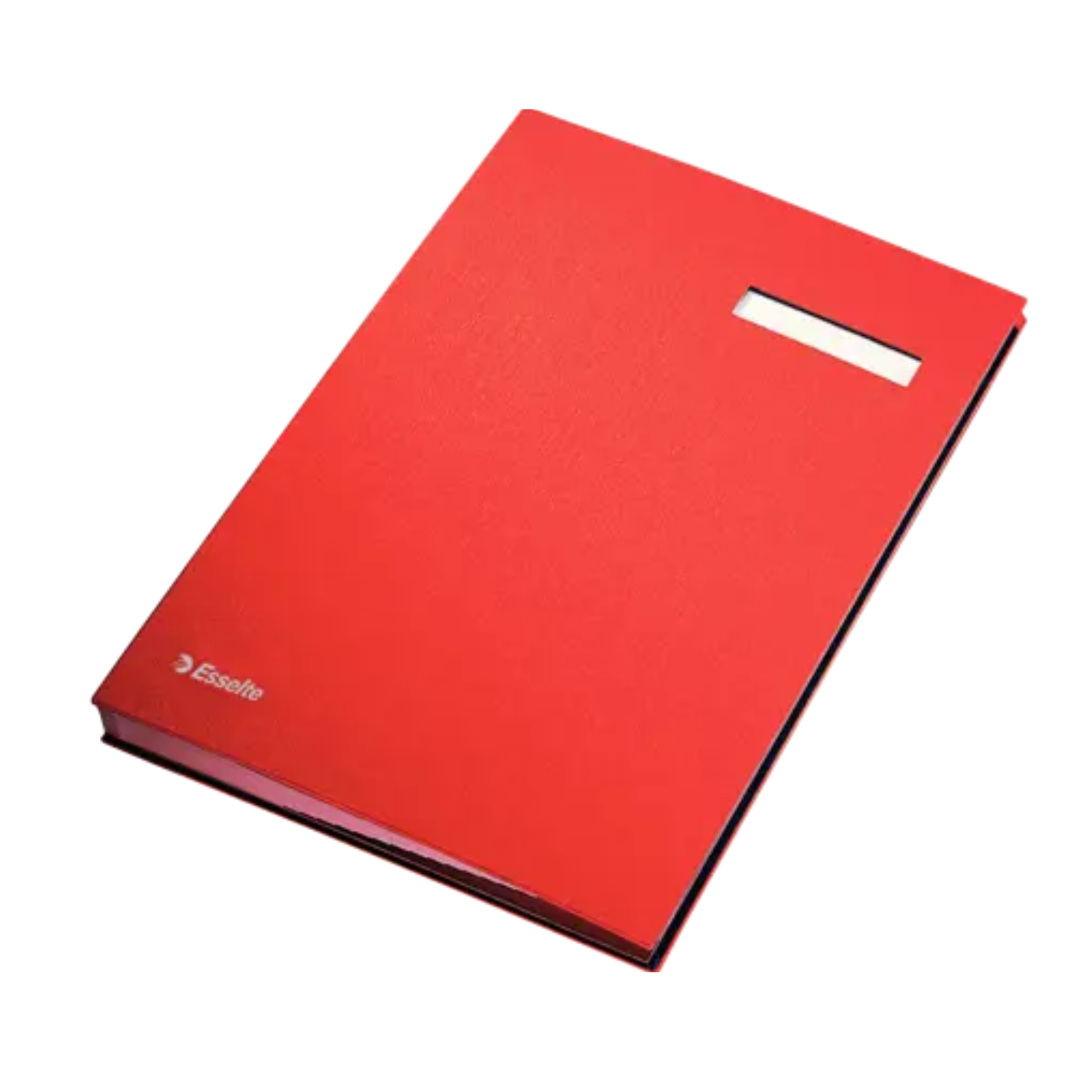Esselte Red Signature Book with 20 compartments for Qatar offices