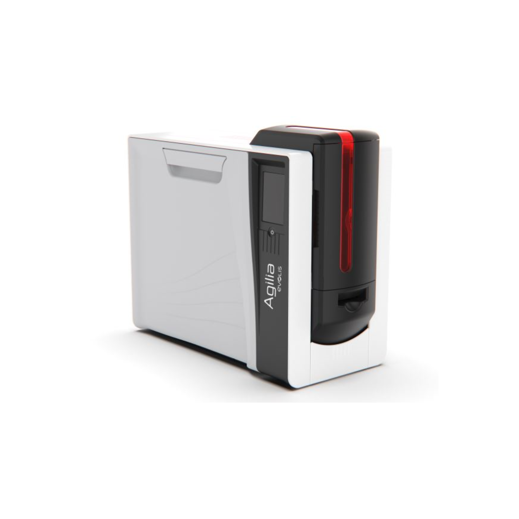 Evolis Agilia Retransfer ID card printer front view – available in Qatar