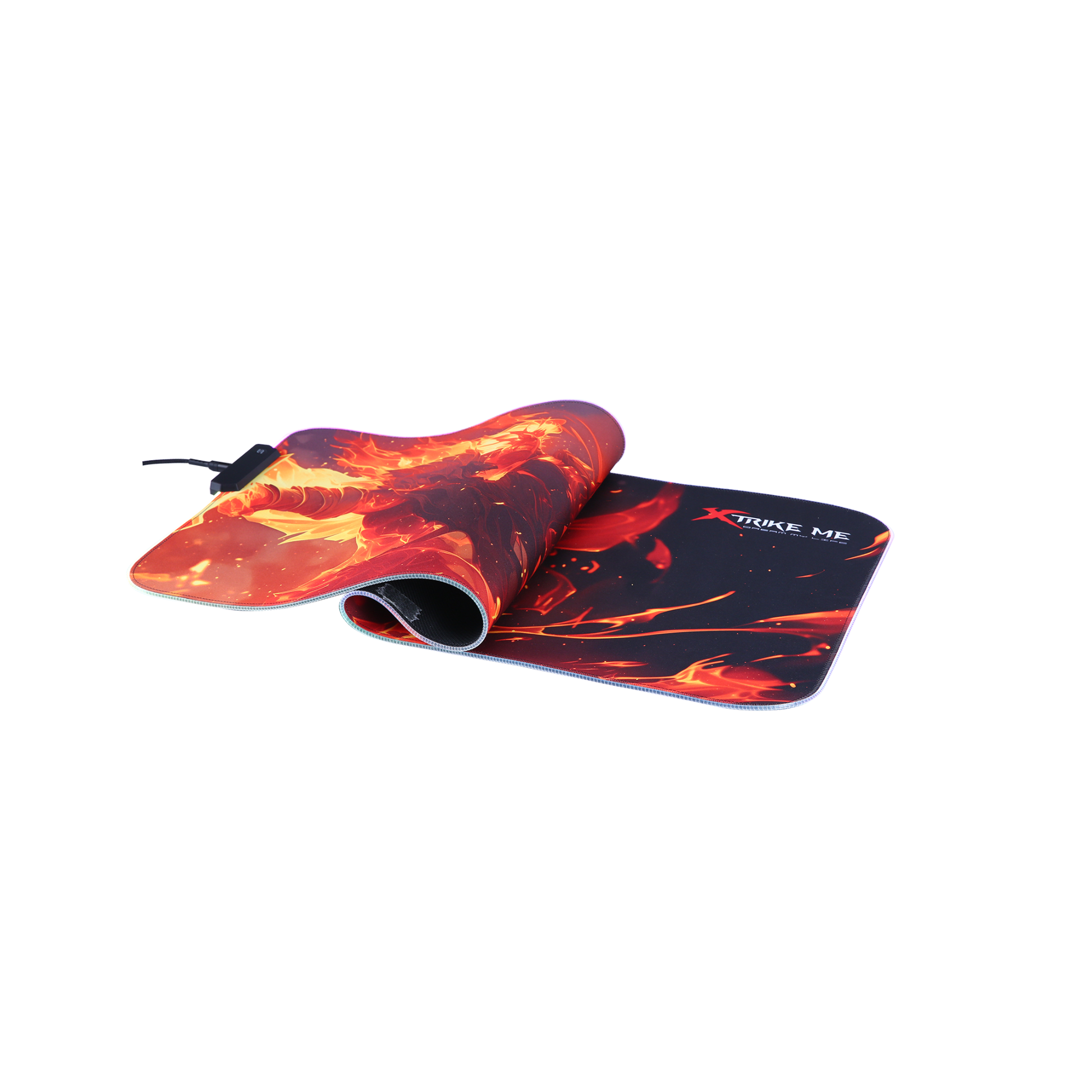 XTRIKE ME MP-607 RGB Gaming Mousepad with LED lighting