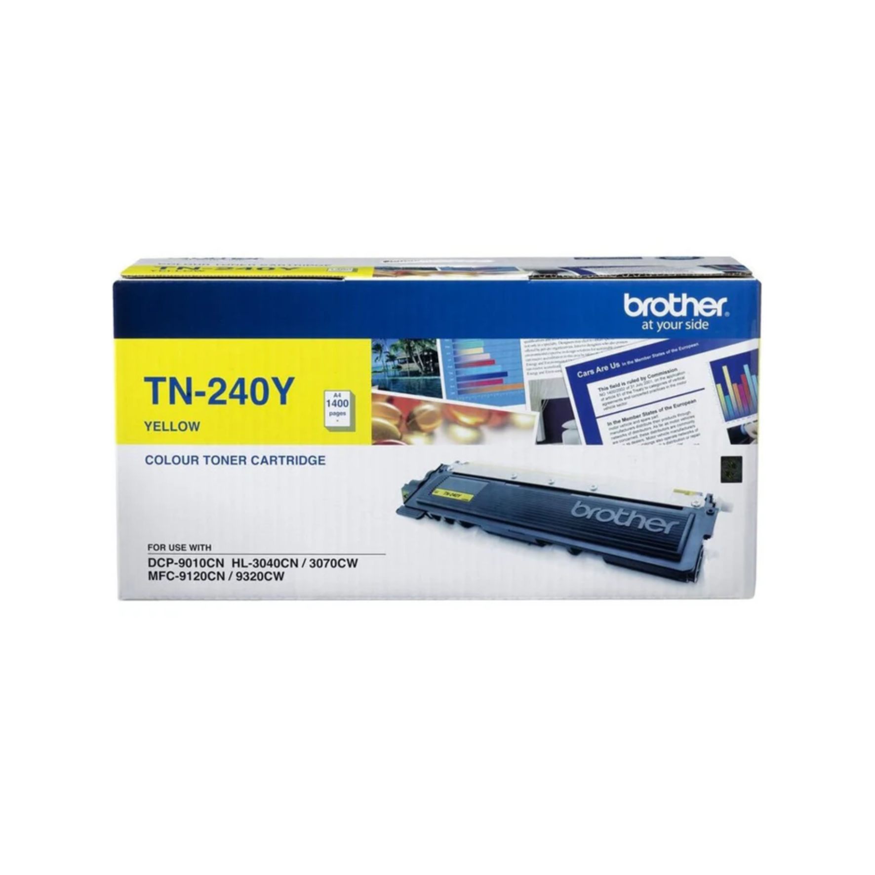 Brother TN-240 Yellow Toner Cartridge Qatar