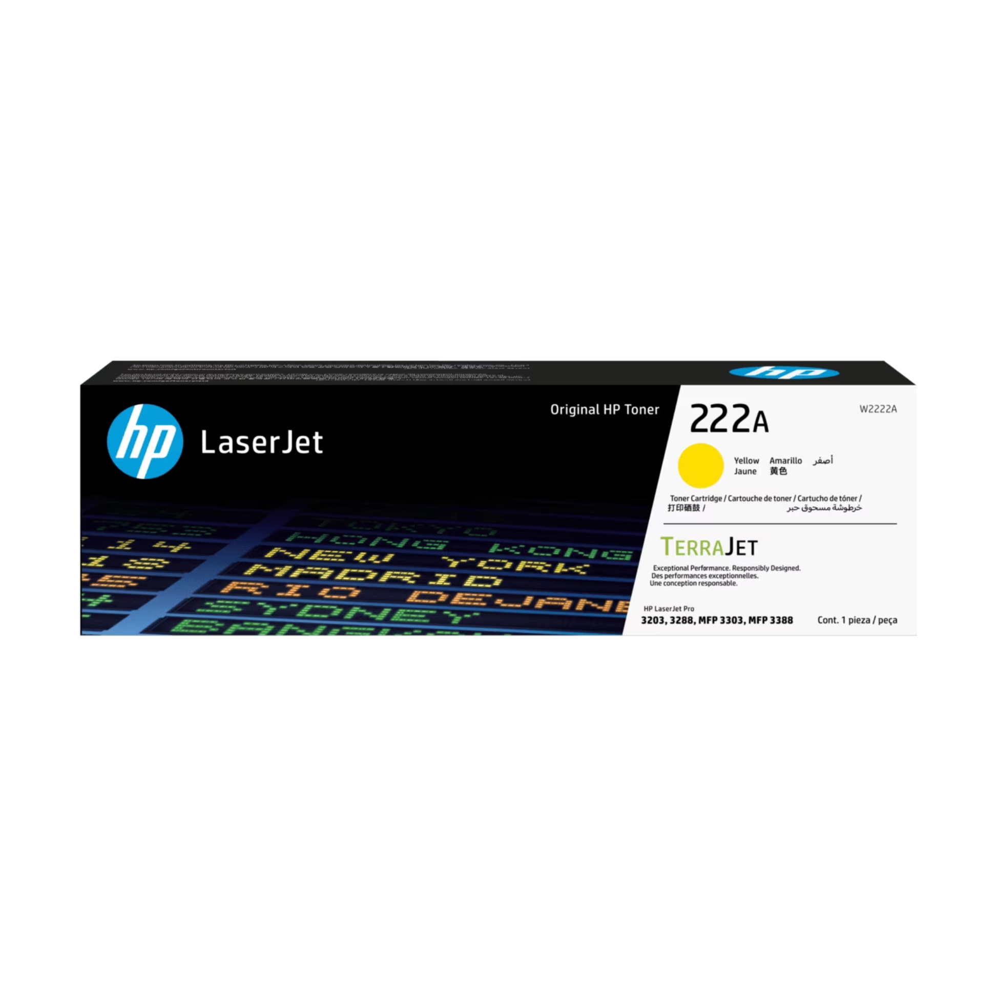 HP W222A Toner Cartridge Compatible with M255 M282 – Fast Delivery in Qatar