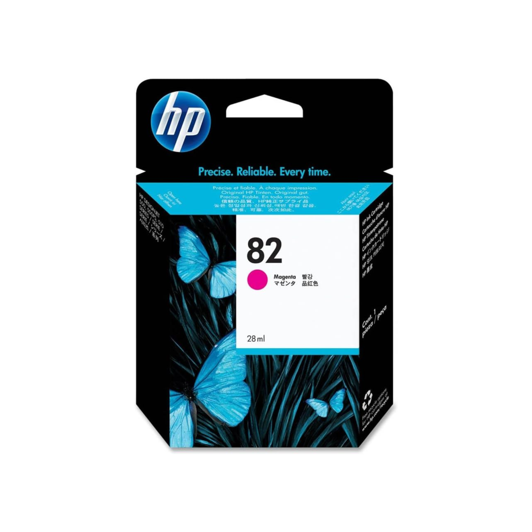 HP 82 Magenta Ink Cartridge (CH567A)