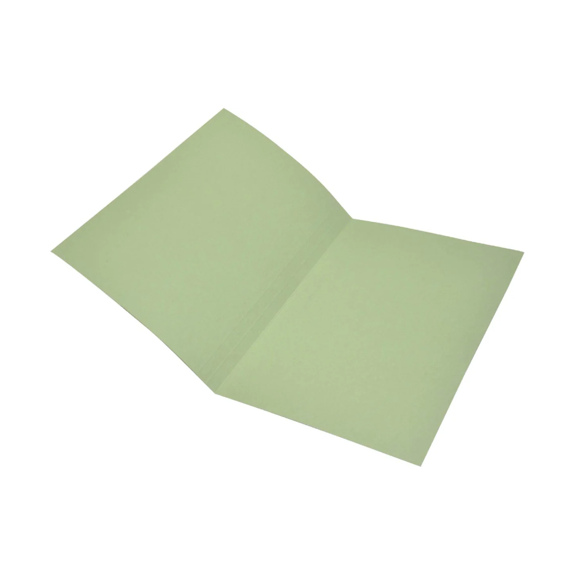 Eco-friendly square cut office folders pack 50 green Qatar