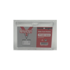 PT-NB1191H slide card holder 85x54mm for ID badge use in Qatar