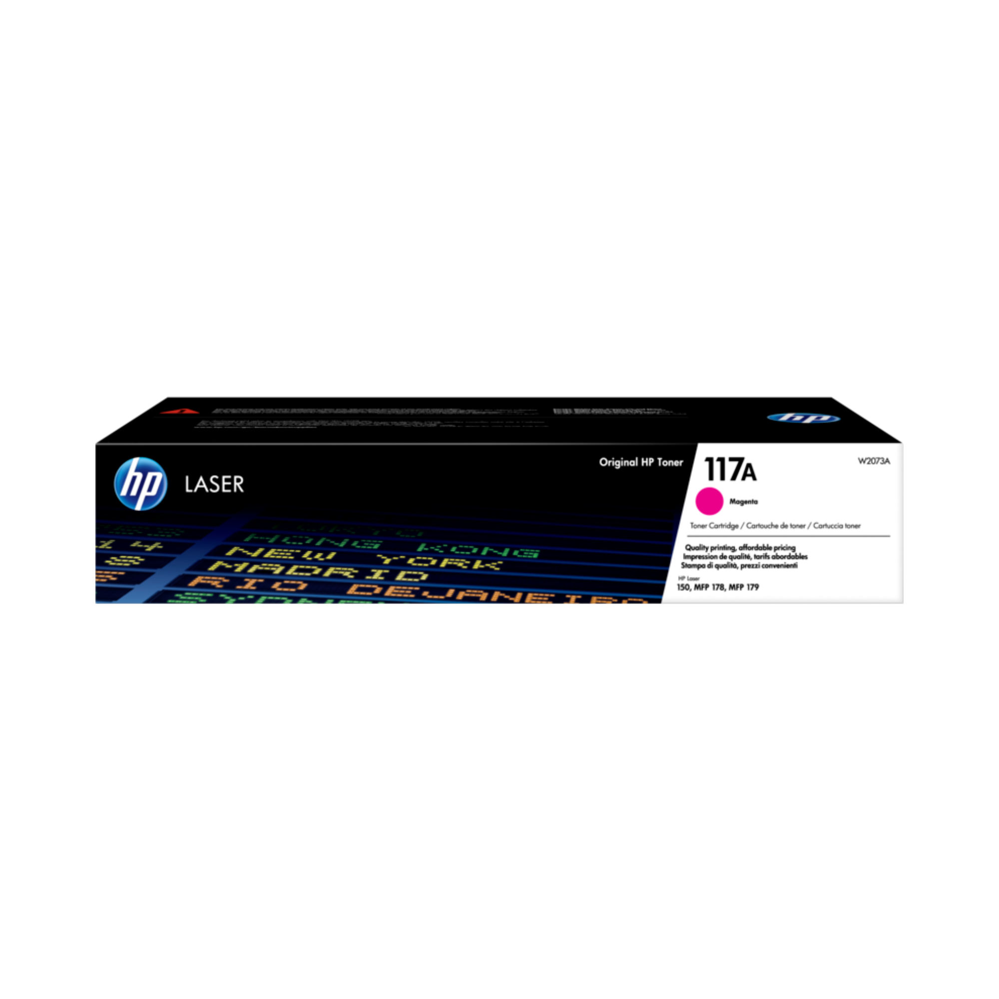 HP 117A Magenta Toner Cartridge W2073A – Original Genuine for HP Laser Printers in Qatar