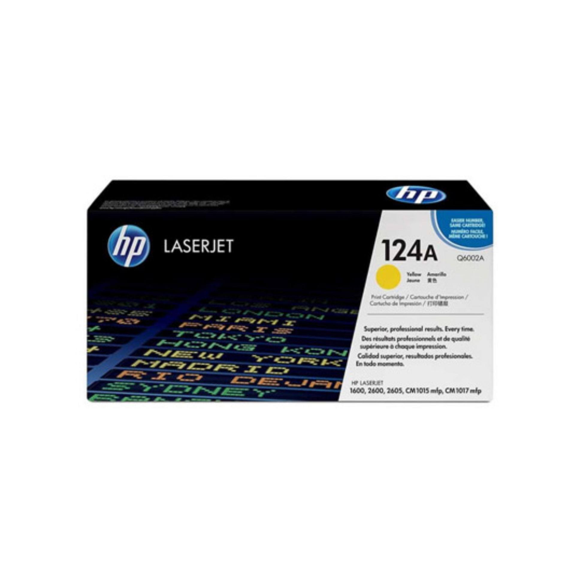 Buy HP 124A Yellow LaserJet Toner – Best Price in Qatar
